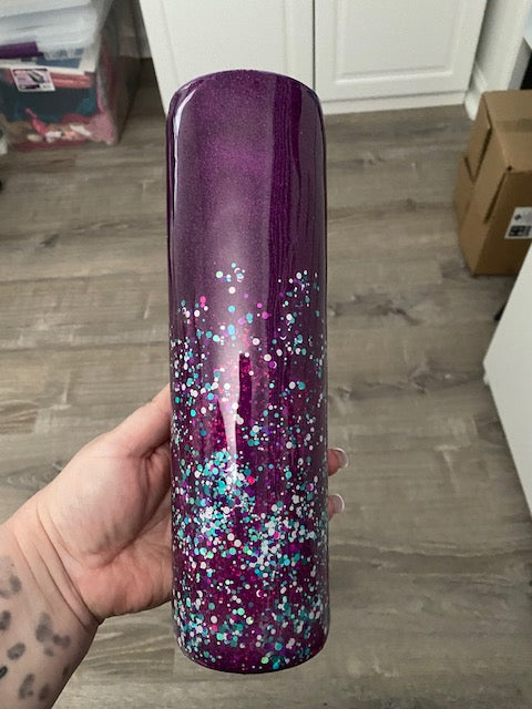 Custom Glitter Tumbler *You design it*