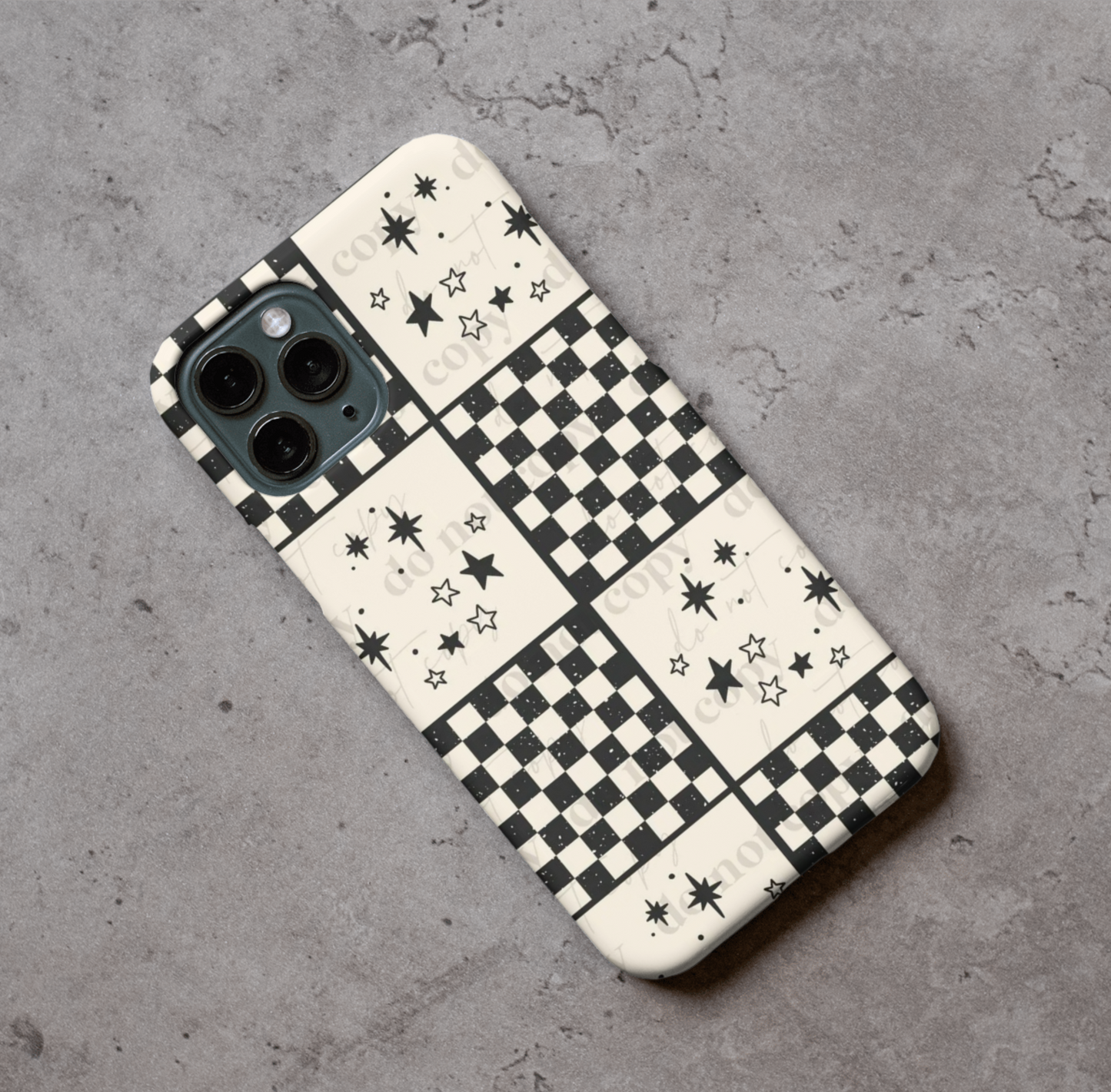 Checkered Themed Phone Cases