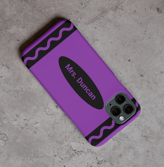 School Zone Themed Phone Cases