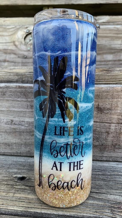 Custom Glitter Tumbler *You design it*