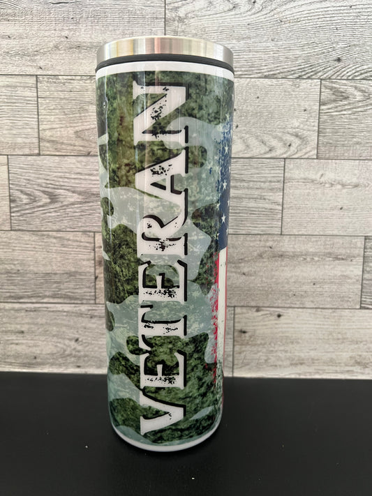 Veteran Sublimation Tumbler